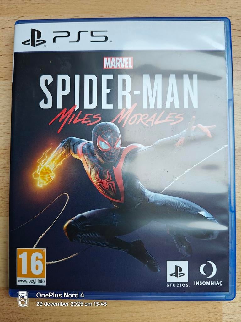 Spider-Man Miles Morales., Enlèvement ou Envoi