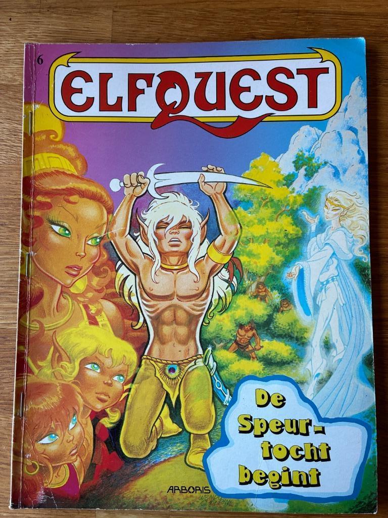Strip Elfquest nr 6 - De speurtocht begint, Boeken, Stripverhalen, Ophalen of Verzenden, Gelezen
