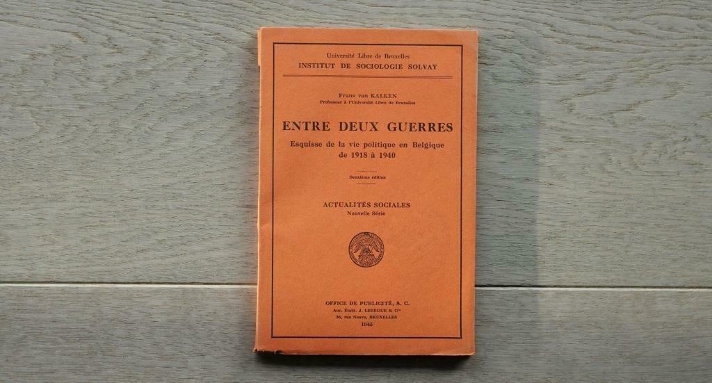 Belgique entre 2 guerres 1918 1940, Livres, Enlèvement ou Envoi, 20e siècle ou après, Comme neuf