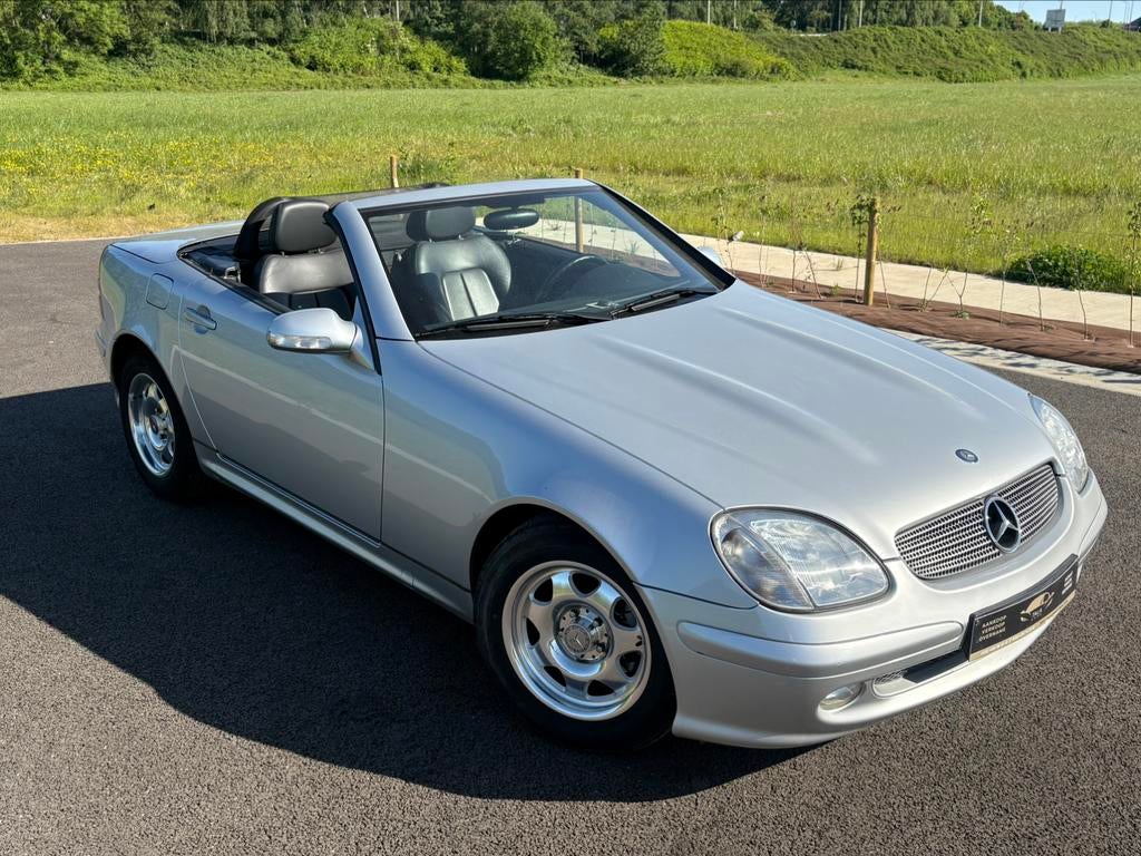 Mercedes-Benz SLK 200 47600Km/CARPASS/1er MAIN/12M GARANTIE, Cuir, Argent ou Gris, Achat, Entreprise