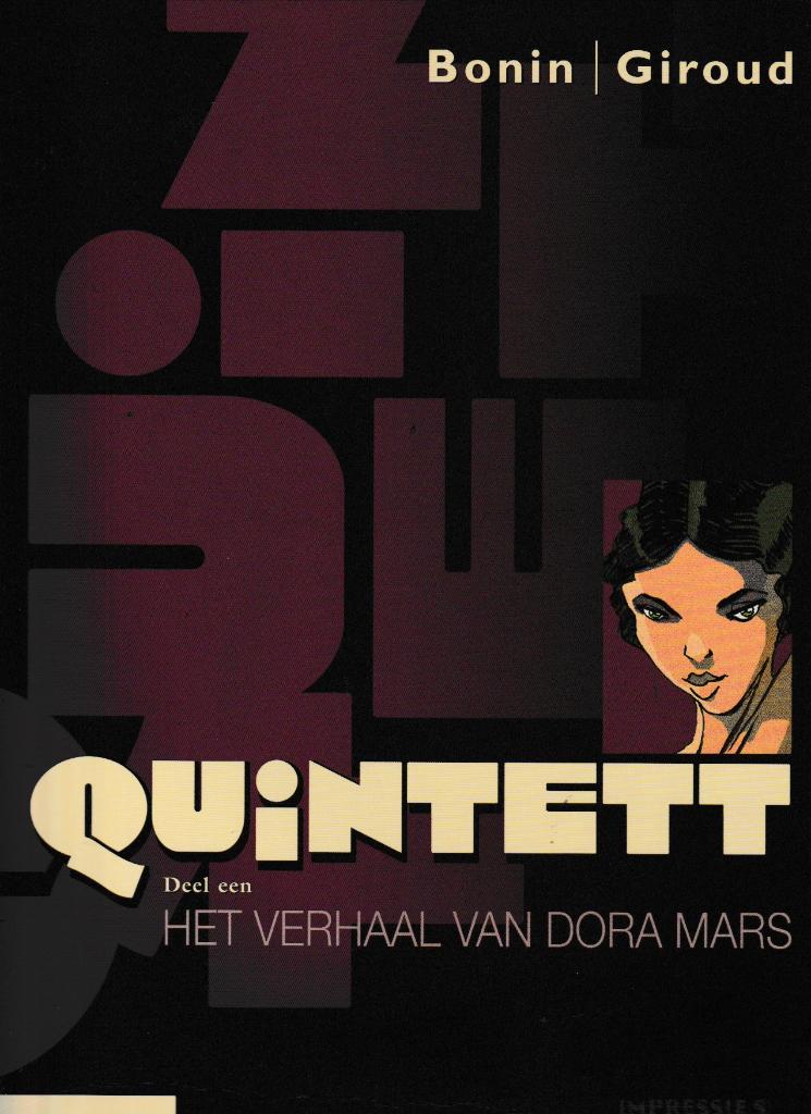 Vijf strips Quintet - volledige reeks., Verzenden