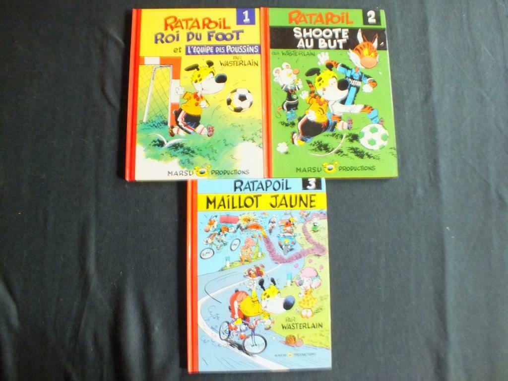 RATAPOIL (2 ALBUMS E.O).      MARSU PRODUCTIONS, Wasterlain, Ophalen of Verzenden, Zo goed als nieuw, Meerdere stripboeken
