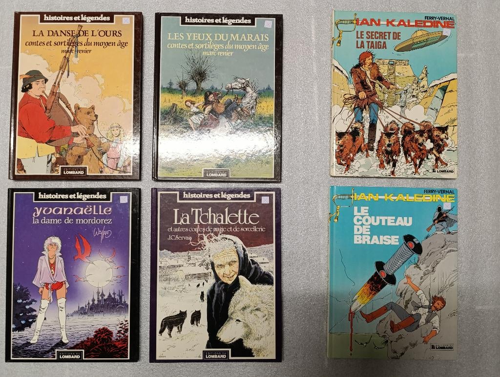 BD Histoires et légendes Comès Onna Rork + Ian Kalédine 2 6, Boeken, Stripverhalen, Meerdere stripboeken, Ophalen of Verzenden