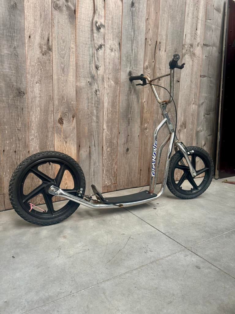 Zeldzame DIAMOND cross scooter , zoals Mongoose BMX, Fietsen en Brommers, Ophalen, Gebruikt