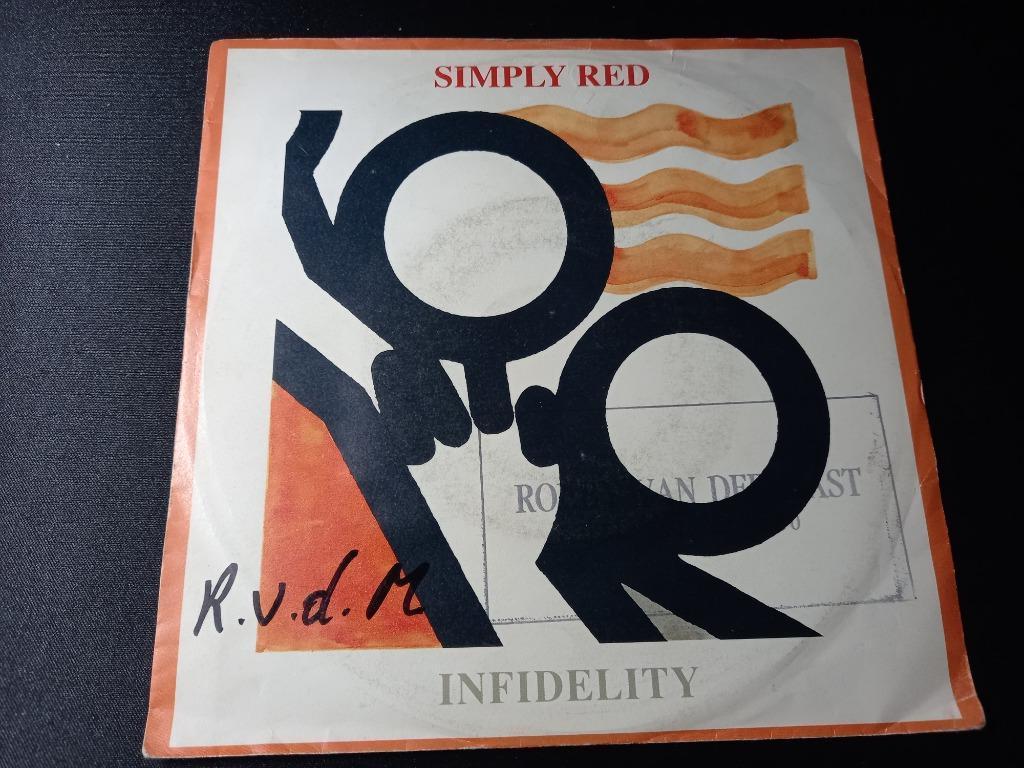 Simply Red — Infidelity / Lady Godiva's Room '7 comme neuf, Enlèvement ou Envoi, Single, Comme neuf, Pop