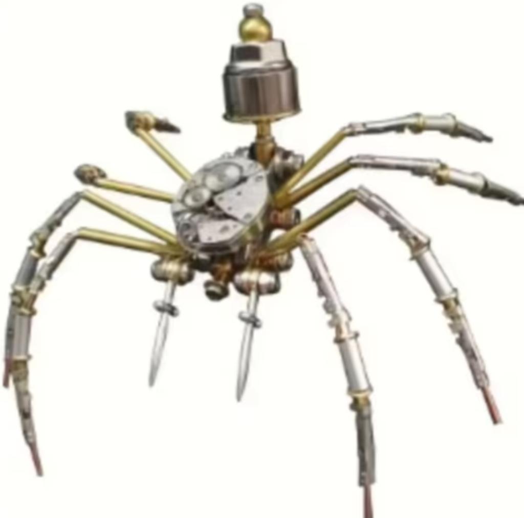 Kit de construction Steampunk en métal pour insectes