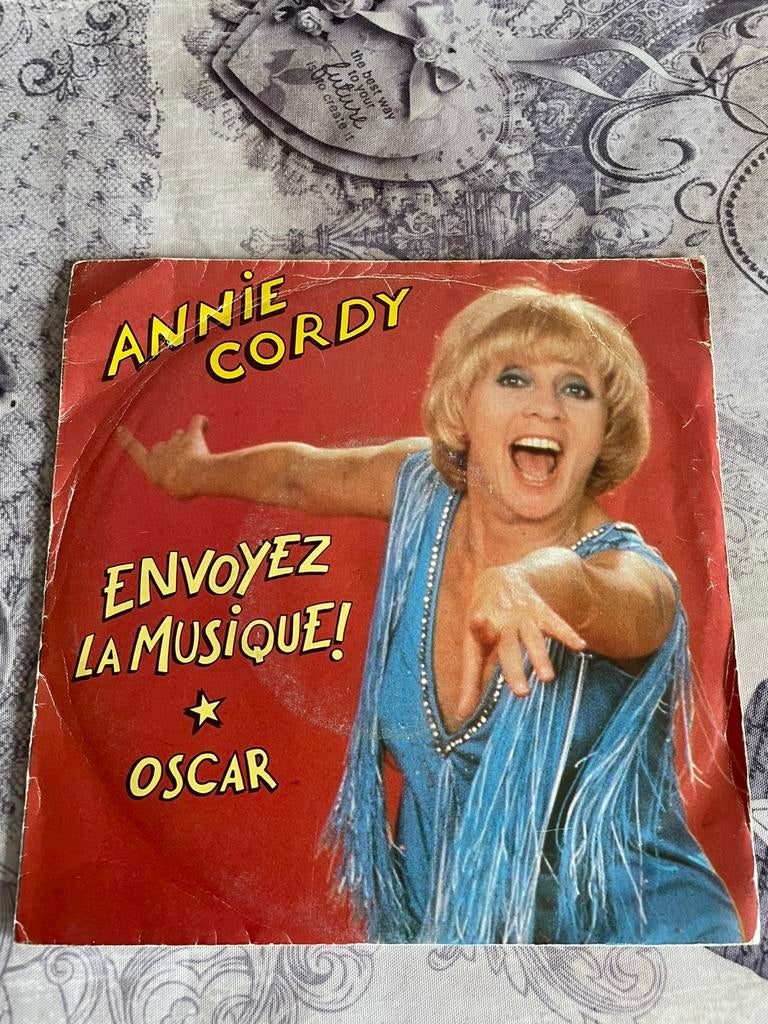 Annie cordy  envoyez la musiQue / oscar, Enlèvement ou Envoi