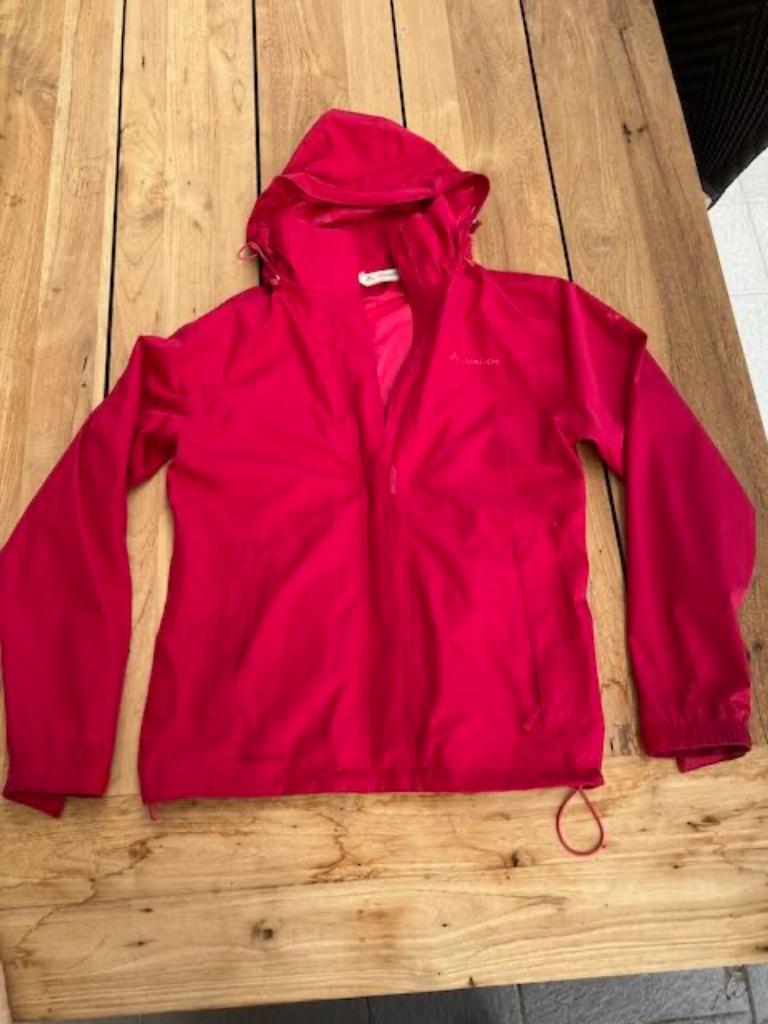 Vaude regenjas maar 38/Medium, Ophalen of Verzenden, Zo goed als nieuw, Maat 38/40 (M), Roze