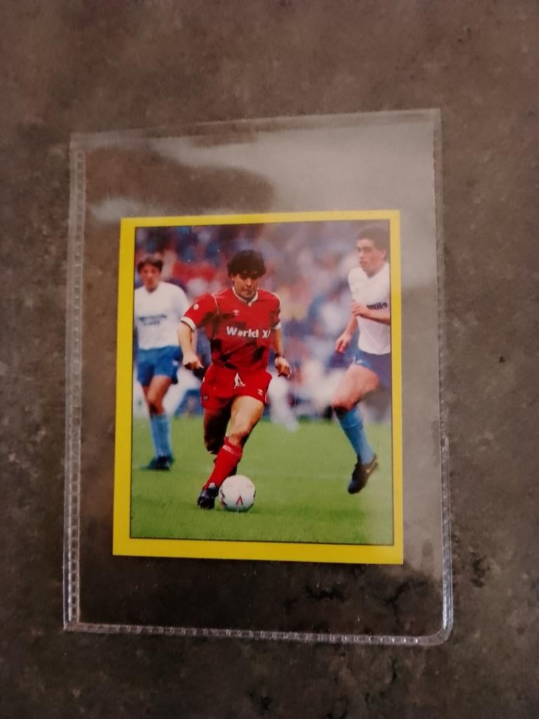 Topaanbieding : Maradonna football 88, Ophalen of Verzenden, Zo goed als nieuw, Sticker