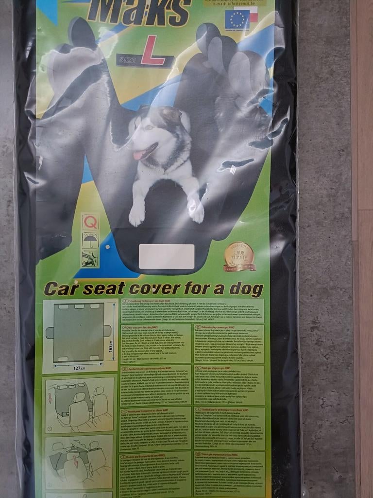 Housse de protection noire pour chien pour voiture, Enlèvement ou Envoi, Neuf