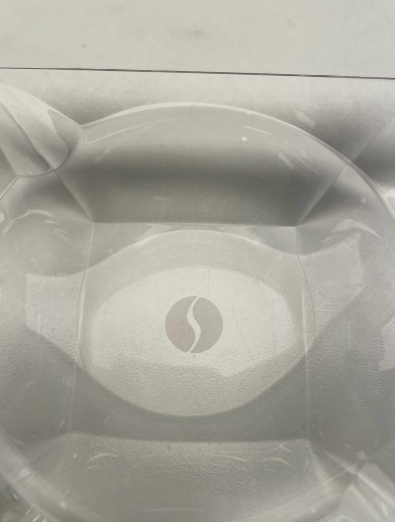 Cendrier en cristal signé Val Saint Lambert – Logo Sabena, Enlèvement ou Envoi