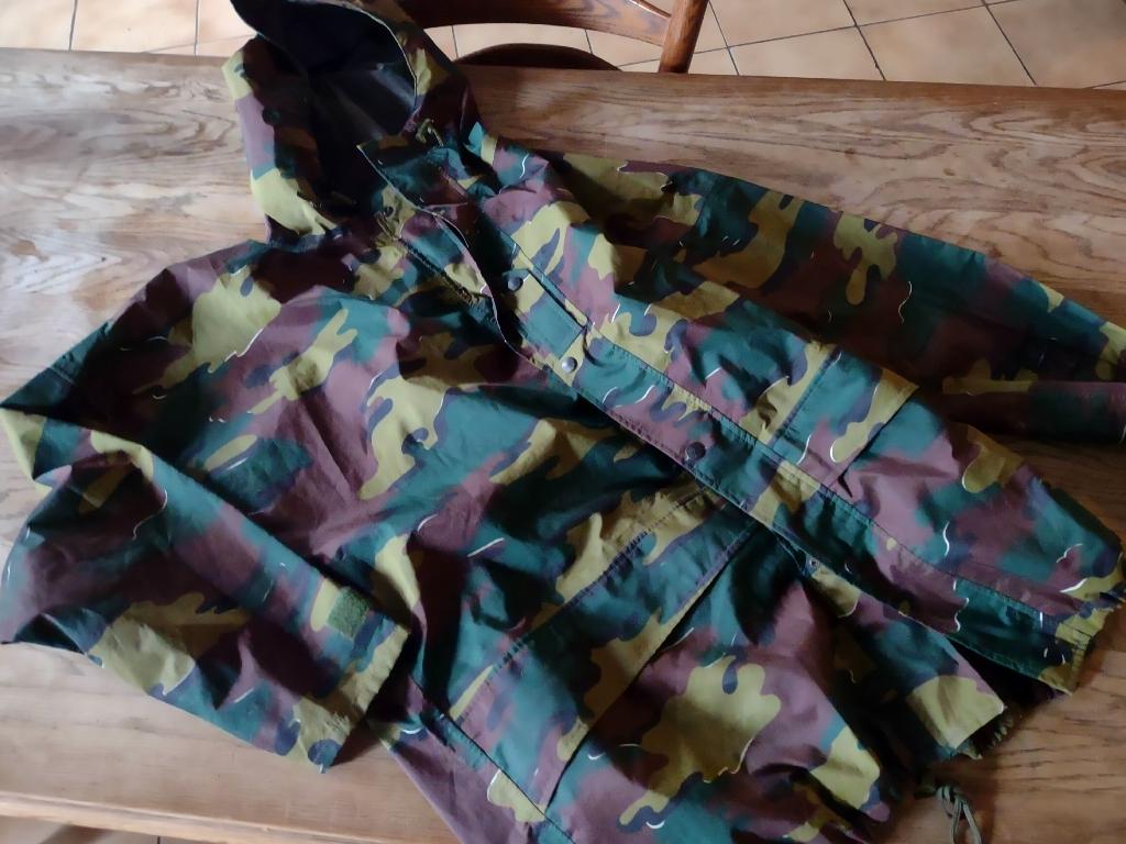 veste de pluie armee belge abl, Enlèvement ou Envoi, Armée de terre, Vêtements ou Chaussures