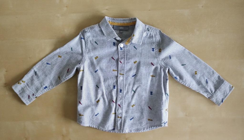 Mooi hemdje met raceauto's, maat 98, Kinderen en Baby's, Kinderkleding | Maat 98, Overhemd of Blouse, JBC, Ophalen of Verzenden