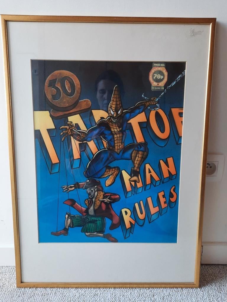 Affiche 1998 Theater Taptoe, Antiek en Kunst, Ophalen