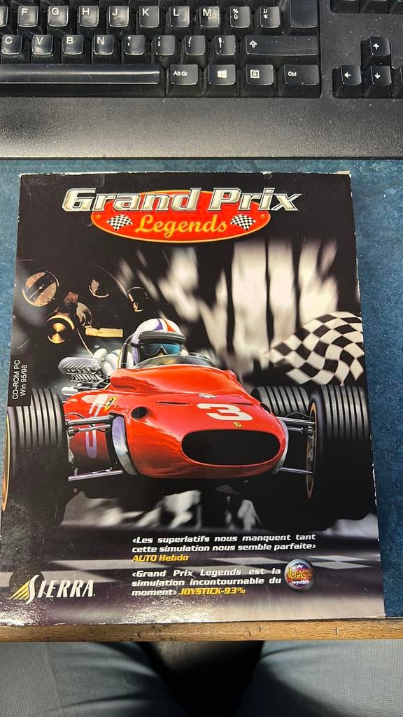 Grand prix legends papyrus Jeu PC, Enlèvement ou Envoi, Comme neuf