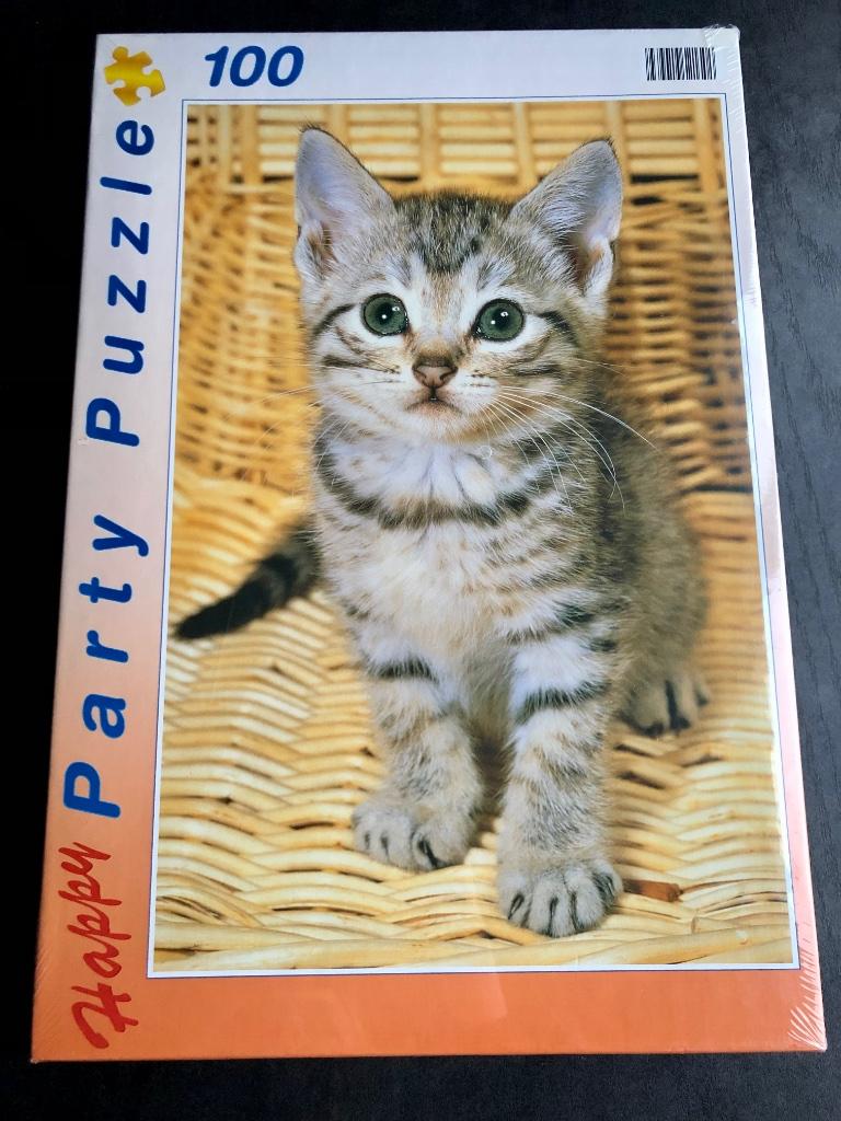 Prachtige Happy Party Puzzle ‘Kat’. Splinternieuw!!, Ophalen of Verzenden, Nieuw