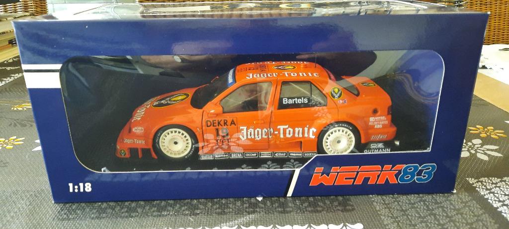 Alfa Romeo 155 V6 TI #19 Jäger-Tonic 1:18, Hobby & Loisirs créatifs, Enlèvement ou Envoi, Neuf, Voiture, Autres marques