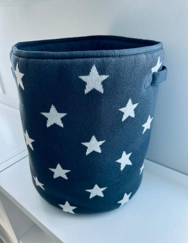 Maisons du Monde Star speelgoedmand 40 x 35 cm, Ophalen, Zo goed als nieuw, Rond, Mand