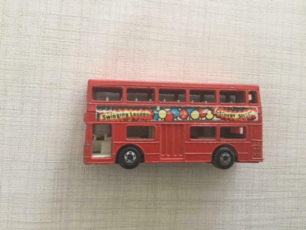 Bus Matchbox  The Londoner " Carnaby Street", Gebruikt