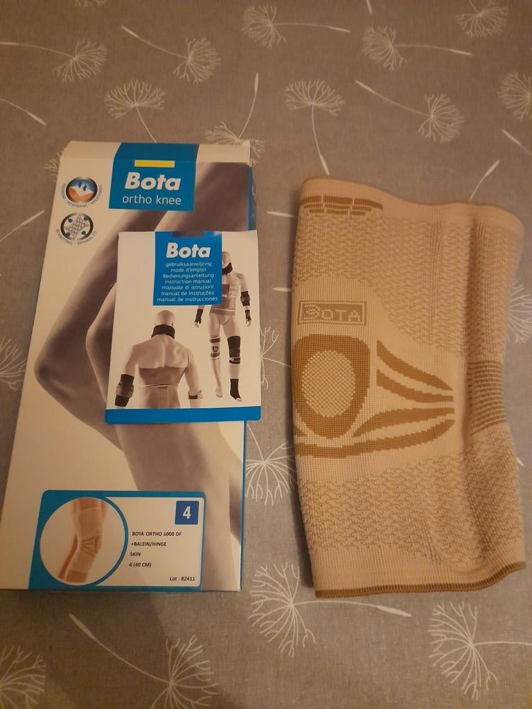 Steunverband knie, Ophalen, Zo goed als nieuw