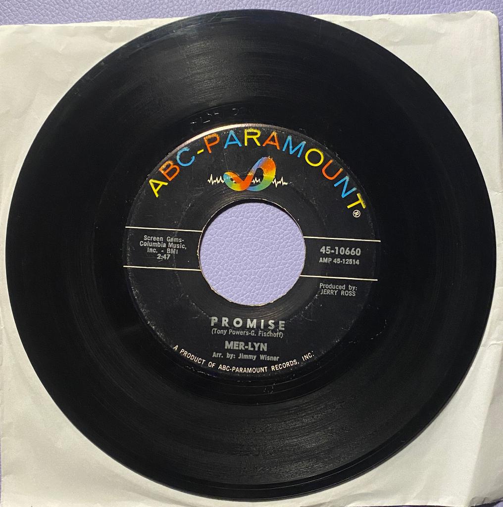 Mer-Lyn Promise, Cd's en Dvd's, Vinyl | R&B en Soul, Gebruikt, Funk, Originele persing, 7 inch