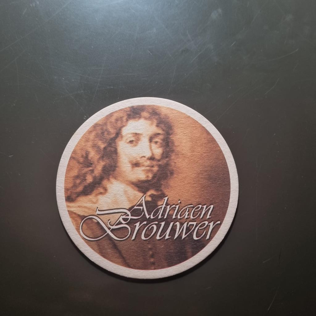 Sous Bock Adriaen Brouwer, Ophalen of Verzenden, Gebruikt, Viltje(s), Overige merken