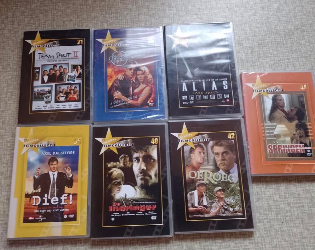 vlaamse filmcollectie, Cd's en Dvd's, Ophalen of Verzenden, Zo goed als nieuw