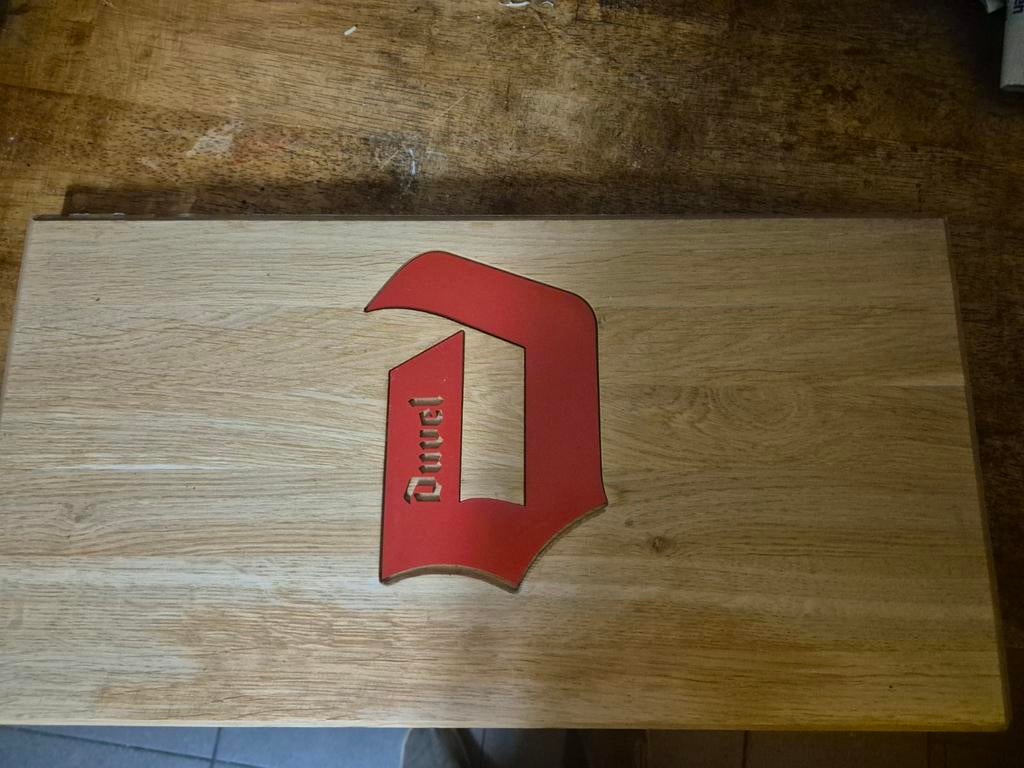 Houten paneel Duvel, Verzamelen, Ophalen of Verzenden, Duvel