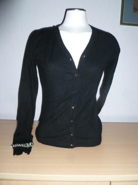 zwarte dames cardigan van kimi&co, maat 38, Enlèvement ou Envoi, Taille 38/40 (M)