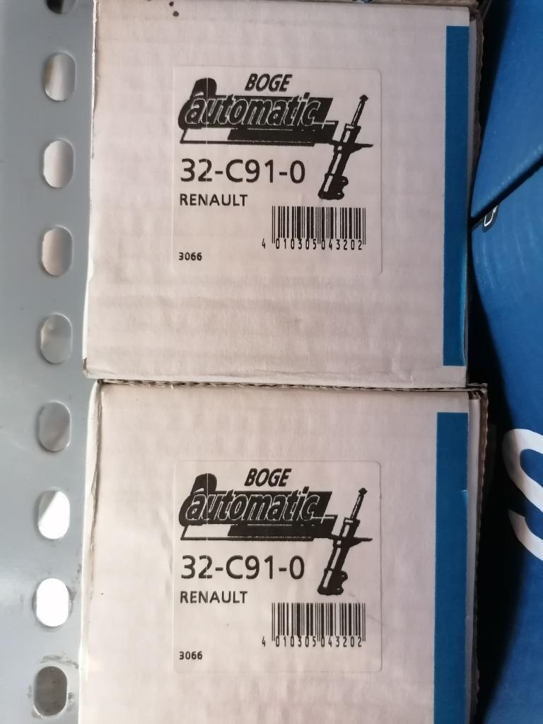 Renault Megane 1 -  set Boge schokdempers vooraan, Ophalen of Verzenden, Nieuw, Renault