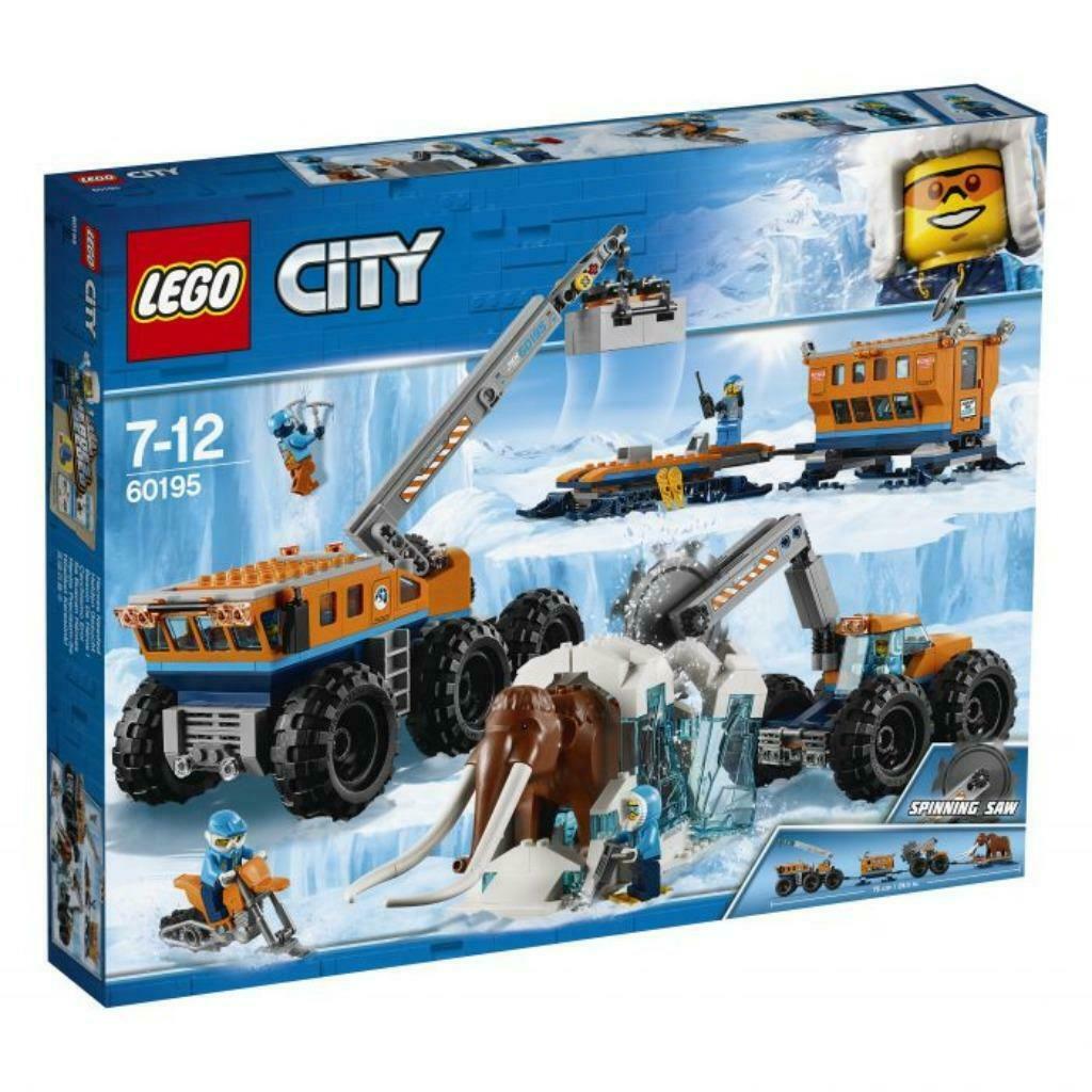Lego 60195 La base d’exploration Arctique, Enlèvement, Neuf, Ensemble complet, Lego