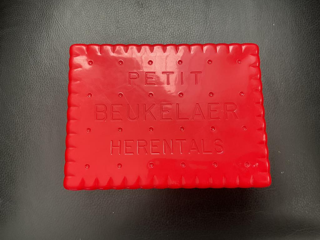 Boîte à biscuits…Petit Beukelaer… Herentals, Verzamelen, Merken en Reclamevoorwerpen, Ophalen, Zo goed als nieuw