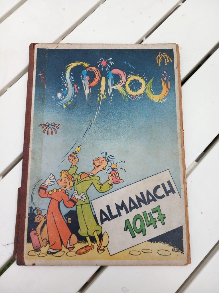 Spirou Almanach 1947, Enlèvement, Utilisé