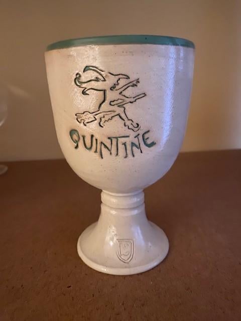 Chope en grès  bière  " LA QUINTINE ", Enlèvement ou Envoi, Neuf, Chope(s)