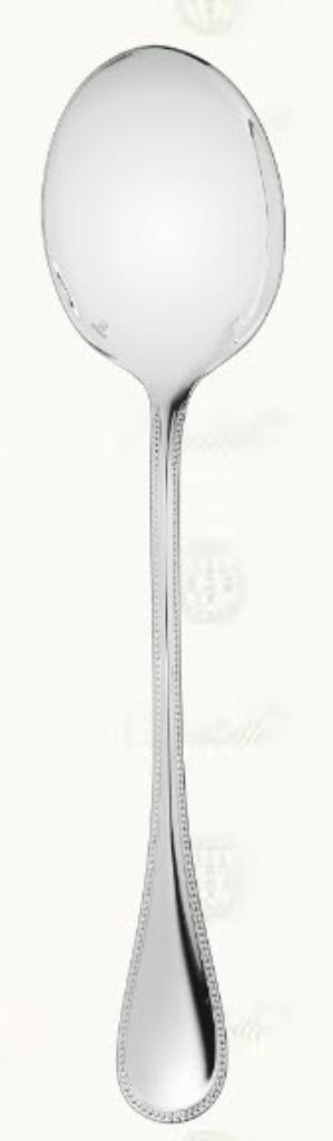 CHRISTOFLE-PARIS - PERLES - Cuillère à salade, Neuf, Résiste au lave-vaisselle, Couverts en vrac, Enlèvement ou Envoi