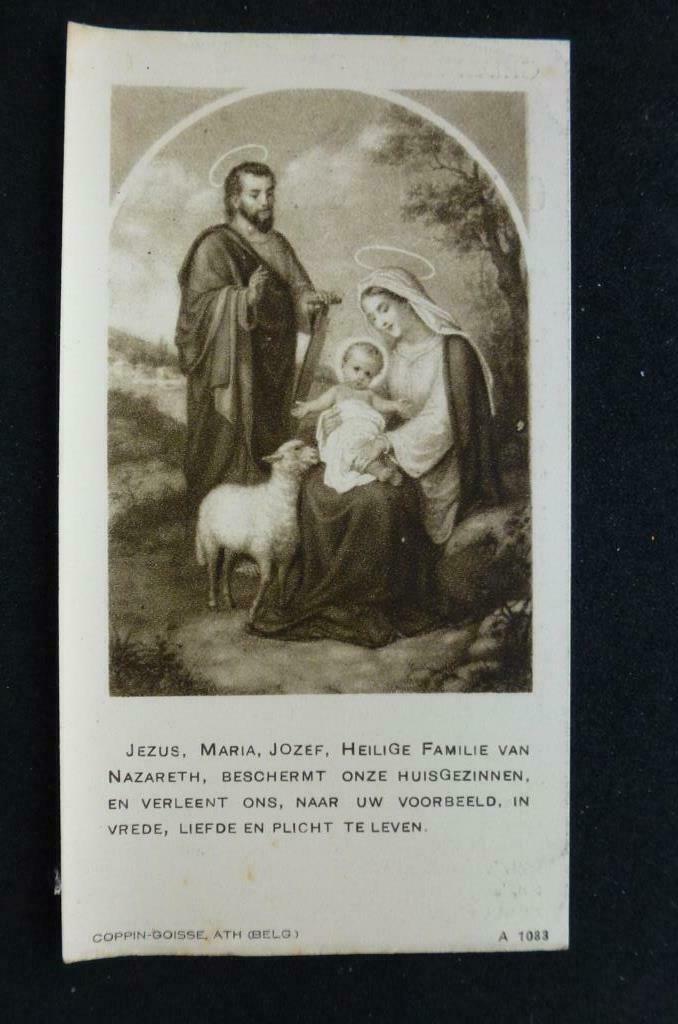 bidprentje  H. Zending Neerijssche 1938 Camillus en Norbertu, Collections, Envoi, Image pieuse