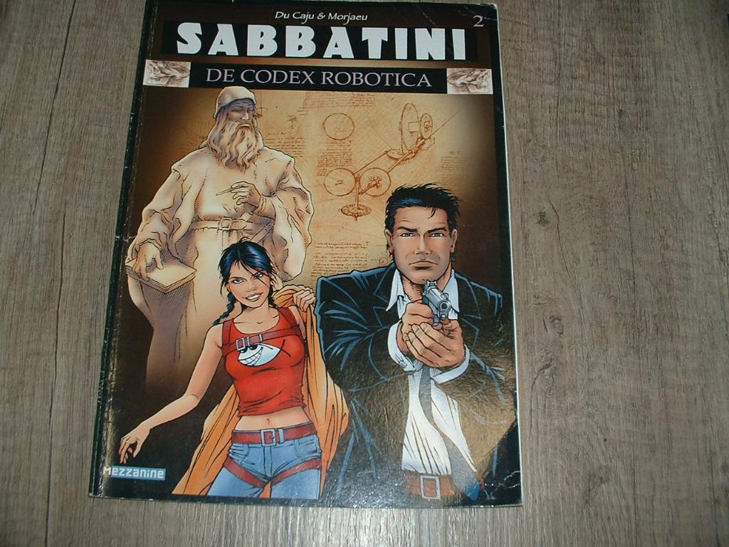 strip sabbatini nr 2 de codex robotica, Enlèvement ou Envoi, Utilisé, Ducaju - morjaeu, Une BD