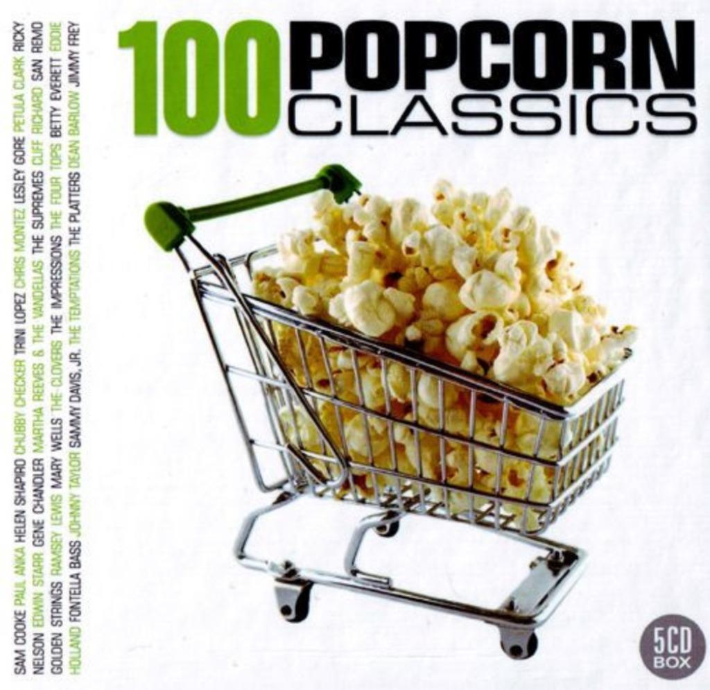 100 Popcorn Classics - Various (5 CD)), Cd's en Dvd's, Ophalen of Verzenden, Zo goed als nieuw, Pop, Boxset
