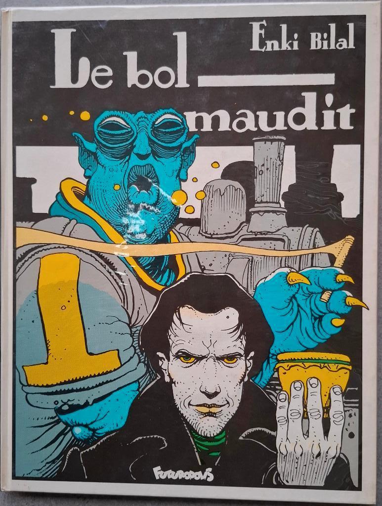 Le bol maudit, Enki Bilal, Enlèvement ou Envoi, Une BD, Utilisé