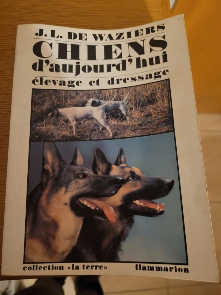 Chiens d'aujourd'hui élevage et dressage de J.L. DE WAZIERS, Ophalen, Zo goed als nieuw