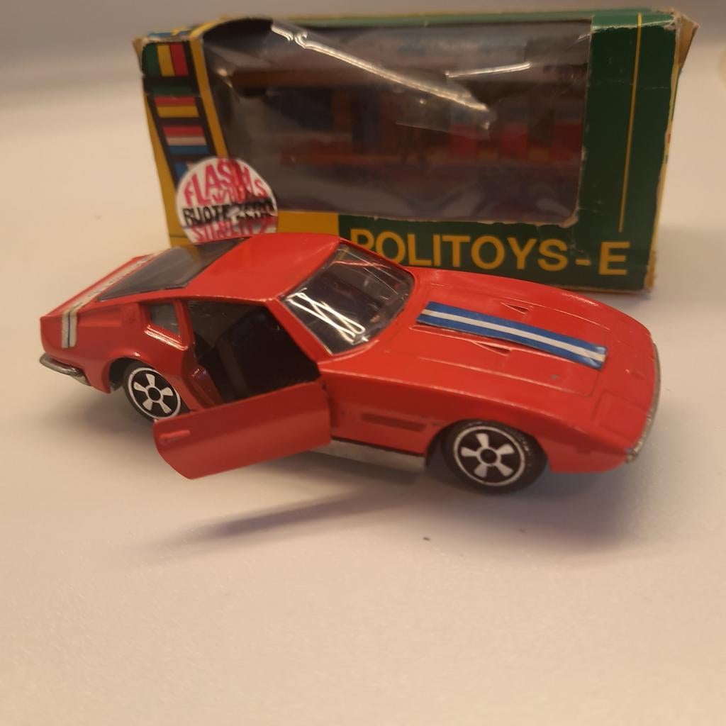 POLITOYS-E nr.591 MASERATI GHIBLI *VINTAGE*, Hobby en Vrije tijd, Modelauto's | 1:43, Ophalen, Nieuw, Auto, Overige merken