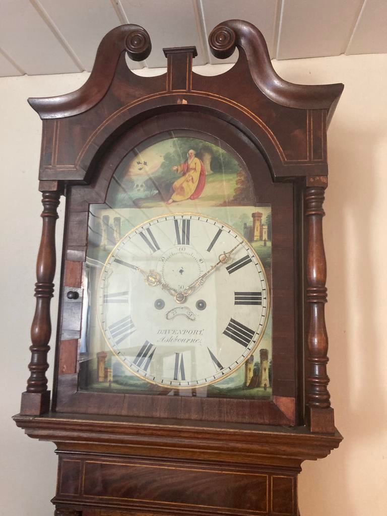 Antieke staande klok Davenport Ashbourne, Antiek en Kunst, Ophalen