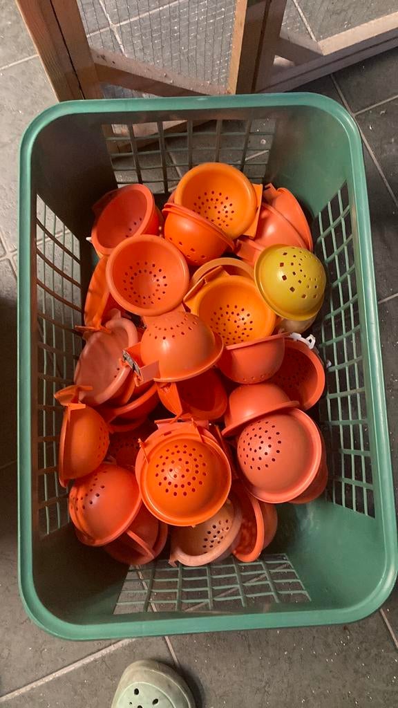 Nestbakjes, Dieren en Toebehoren, Vogels | Hokken en Kooien, Ophalen, Gebruikt, Kunststof, Broedkooi of Kweekkooi