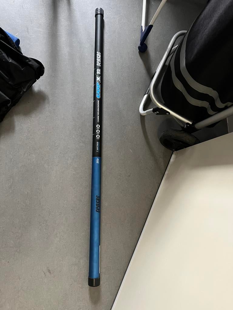 Carper visstok 7m, Ophalen of Verzenden, Zo goed als nieuw