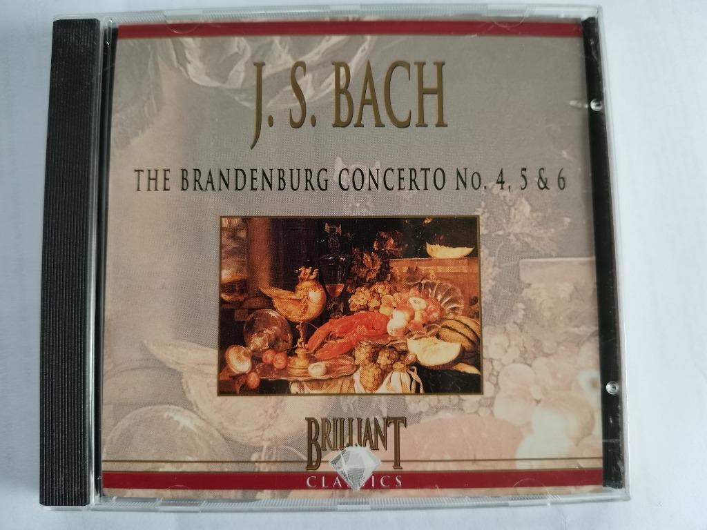 J.S. Bach - The Brandenburg Concerto nr 4, 5 en 6, Cd's en Dvd's, Cd's | Klassiek, Ophalen of Verzenden, Zo goed als nieuw, Orkest of Ballet