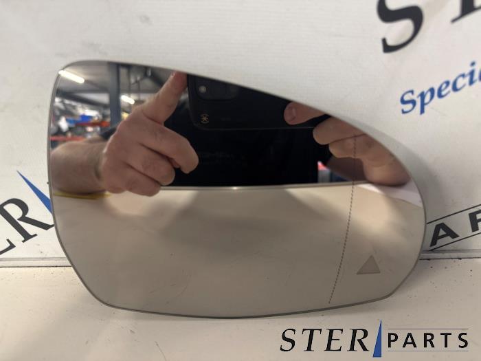 Spiegelglas rechts van een Mercedes C-Klasse, Ophalen of Verzenden, 3 maanden garantie, Gebruikt, Mercedes-Benz