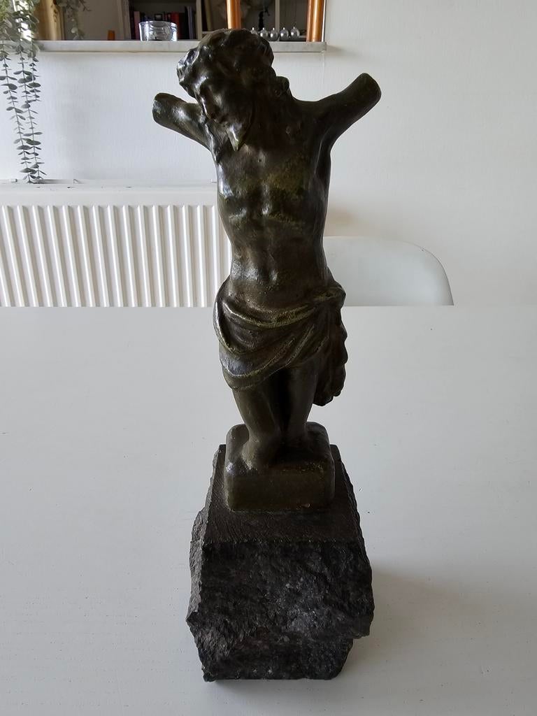 Jezus beeld gesigneerd patris, Antiek en Kunst, Ophalen of Verzenden