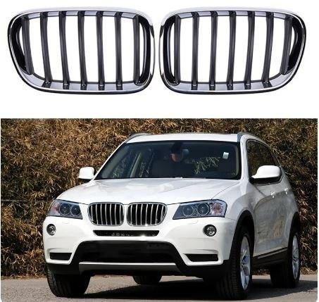 Grilles de calandre chromées pour BMW X3 (F25) 2010-2014, Enlèvement ou Envoi, Utilisé, BMW, Gauche