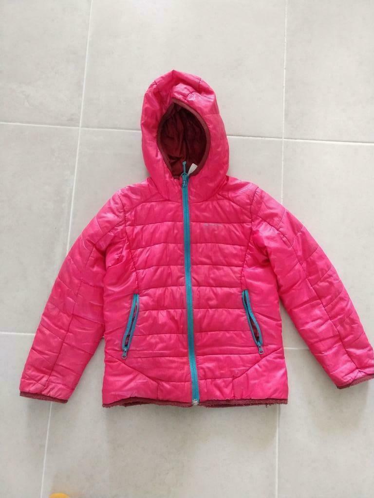 Roze jas tussenseizoen, Ophalen, Gebruikt, Meisje, Decathlon