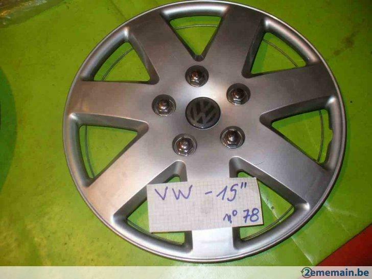 enjoliveur VW 15''(n°78) - 1 pc, 15 pouces, Enlèvement ou Envoi, Utilisé, Jante(s)